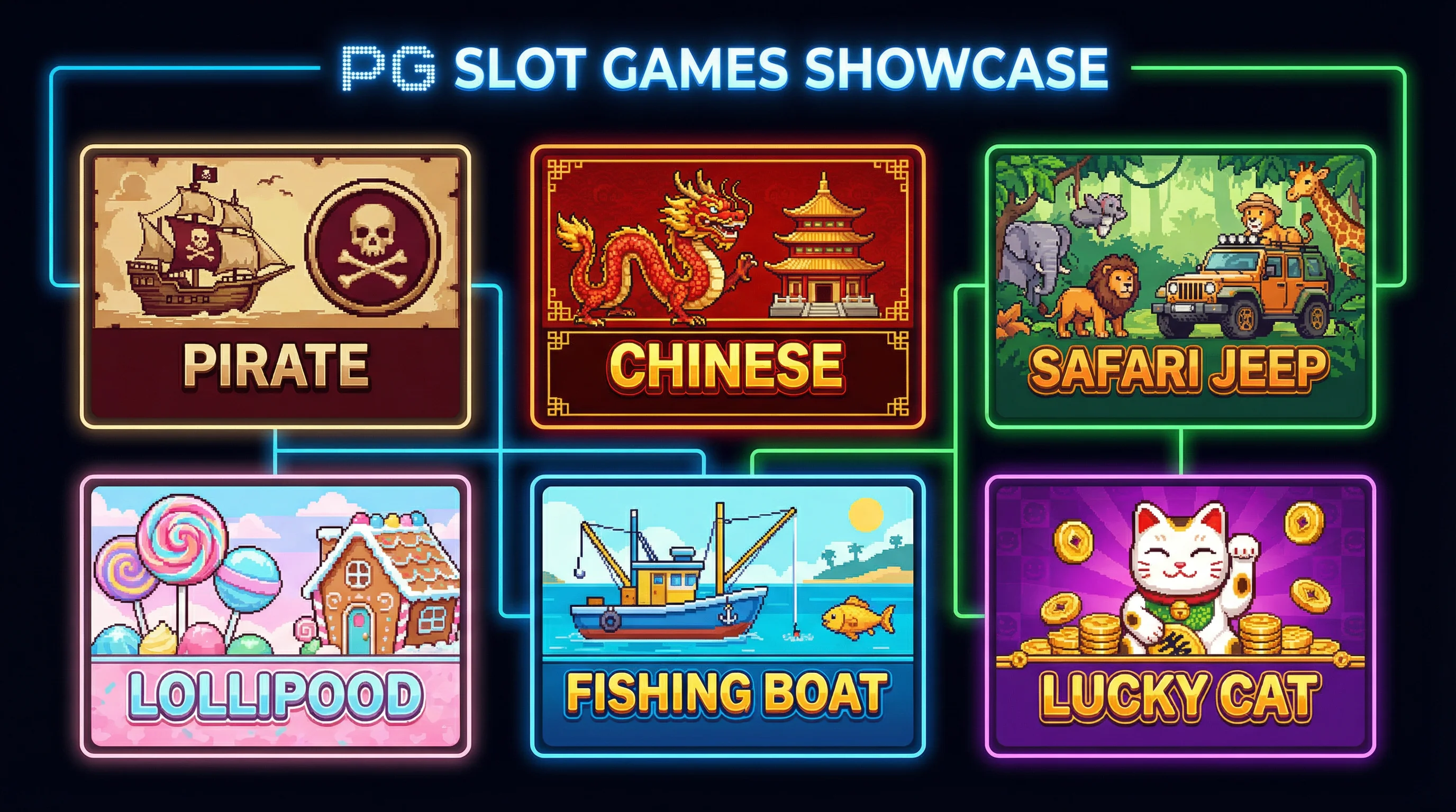 PG电子游戏合集展示包含赏金女王